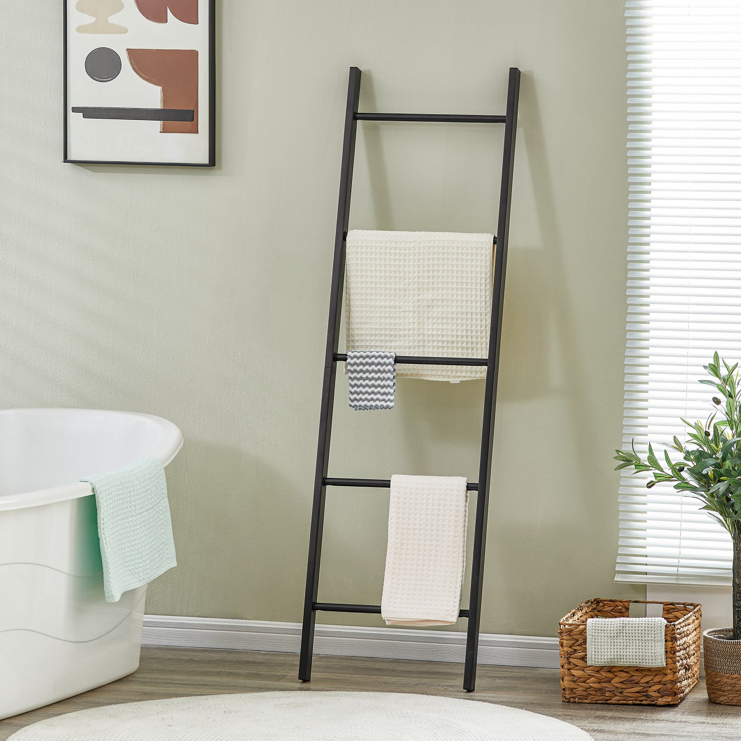 Metal Storage Ladder