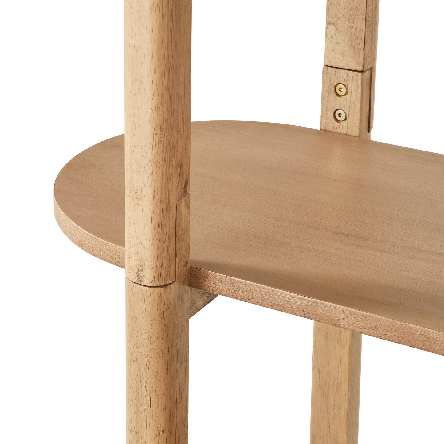 Modern Wood Bookcase - 60" Height