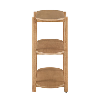 Modern Wood Bookcase - 32" Height