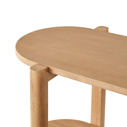 Modern Wood Bookcase - 32" Height