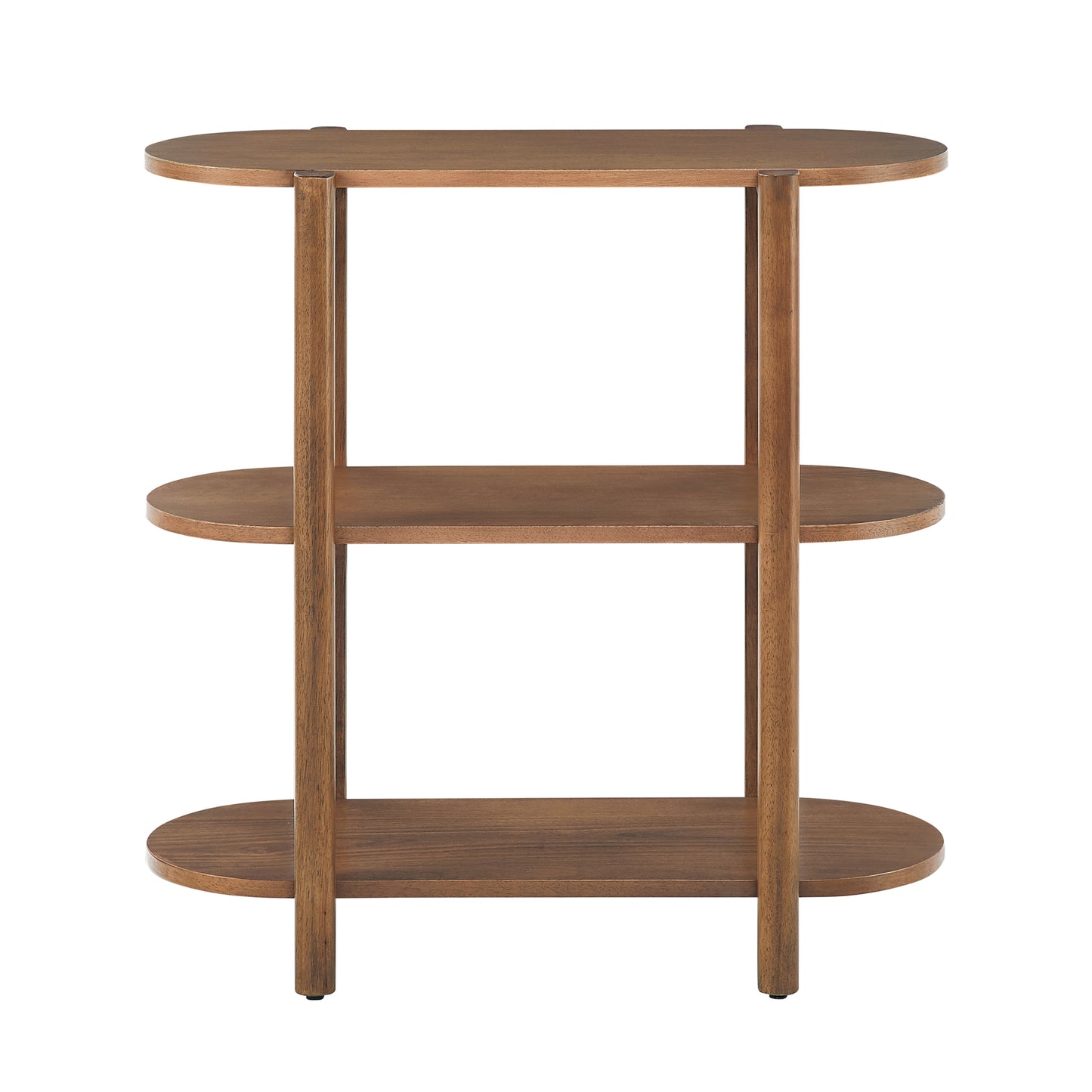 Modern Wood Bookcase - 32" Height