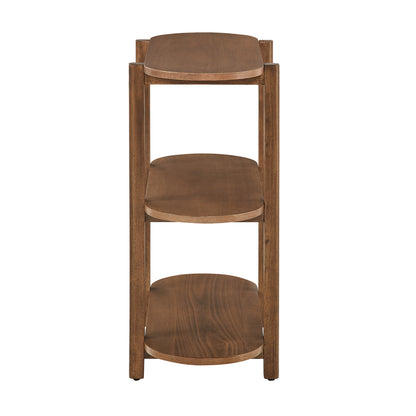 Modern Wood Bookcase - 32" Height