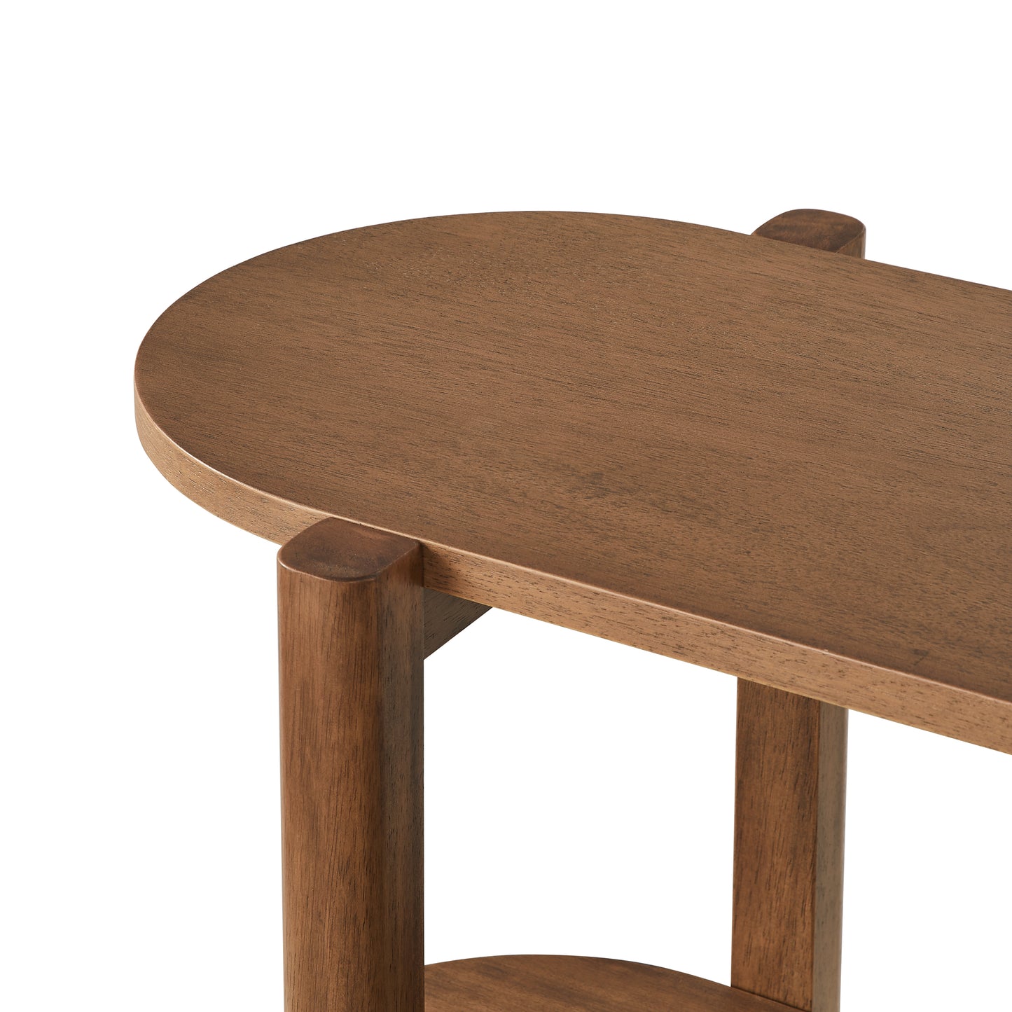 Modern Wood Bookcase - 32" Height